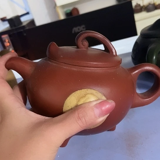 茶壶绿泥宜兴紫砂全手工制作工艺