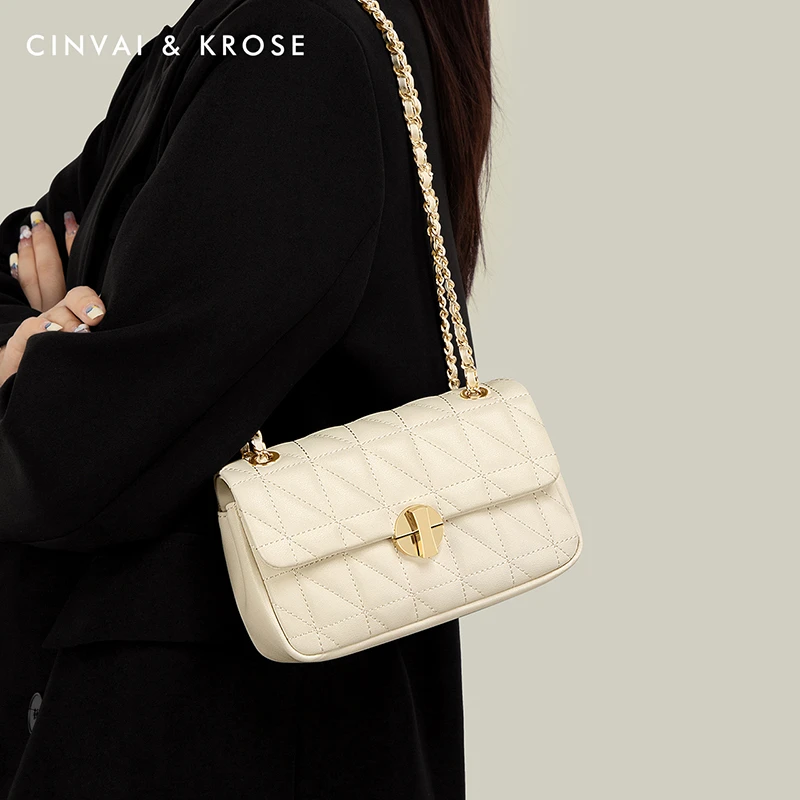【CinvaiKrose官方正品】单肩斜挎包小包包女款爆款2025新款腋下包