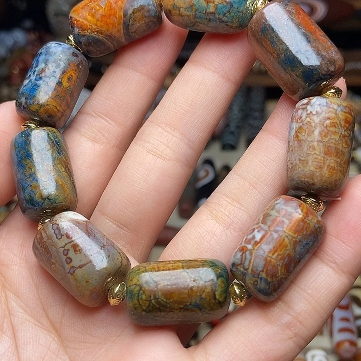 玛瑙/玉髓未镶嵌手链