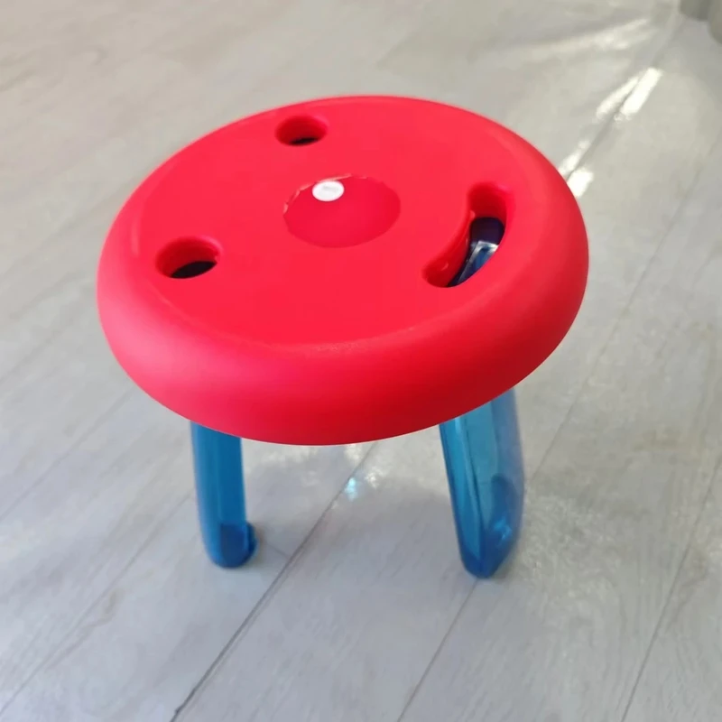 笑脸卡通加厚创意时尚圆凳方凳颜色随机发SW
