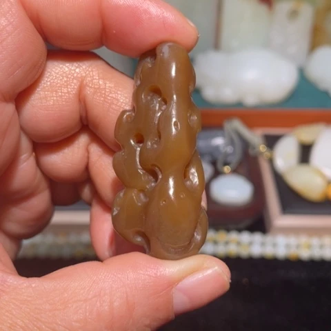 和田玉挂件未镶嵌