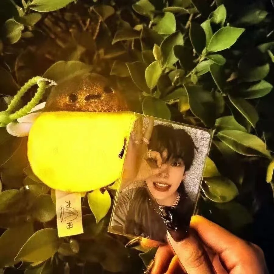 新款创意发光萤火虫包包挂件玩偶钥匙扣情侣公仔毛绒创意玩具