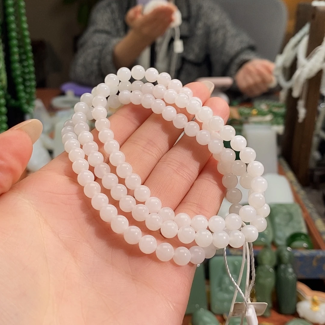 和田玉未镶嵌项链