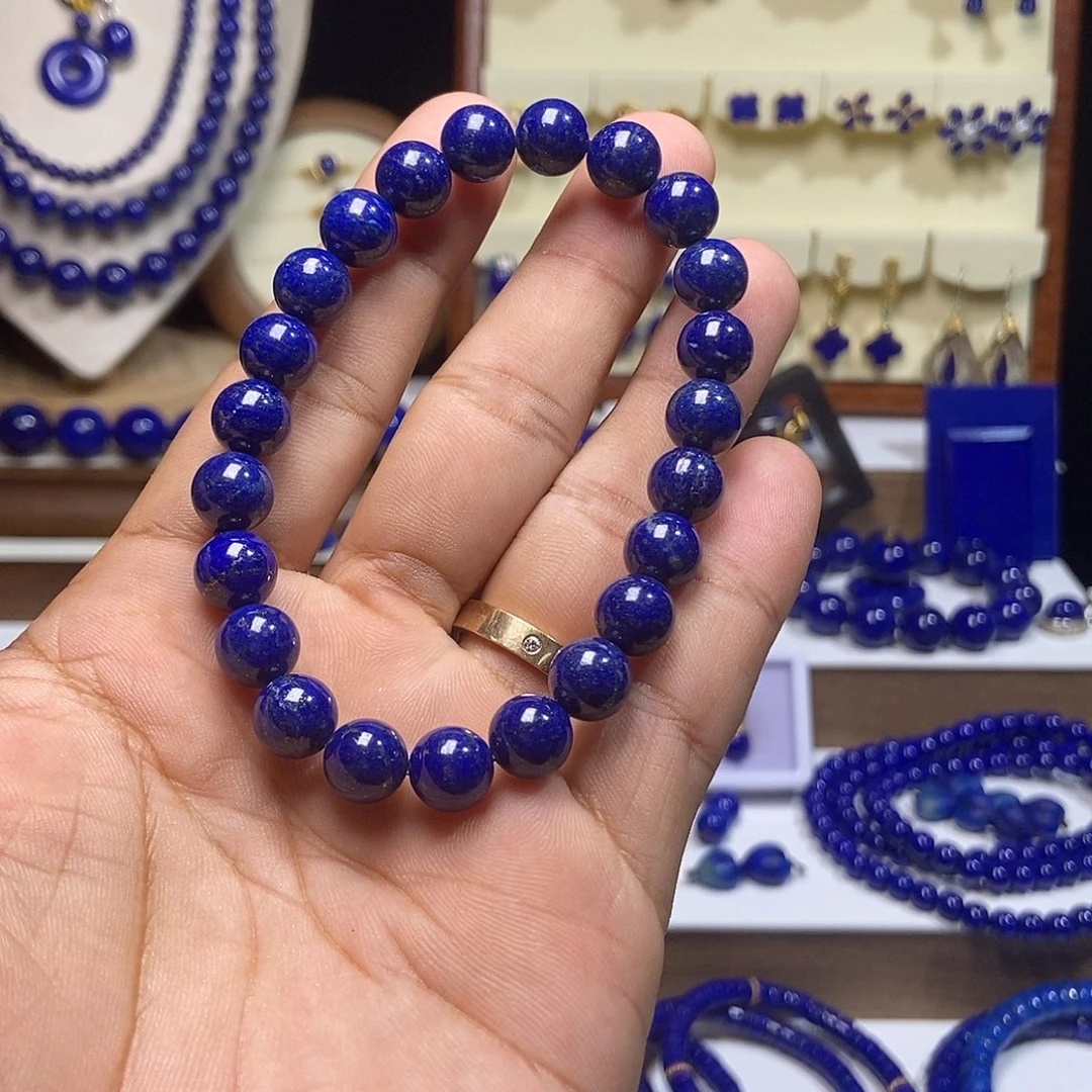 未镶嵌青金石特漏 天然 精品 手串9+