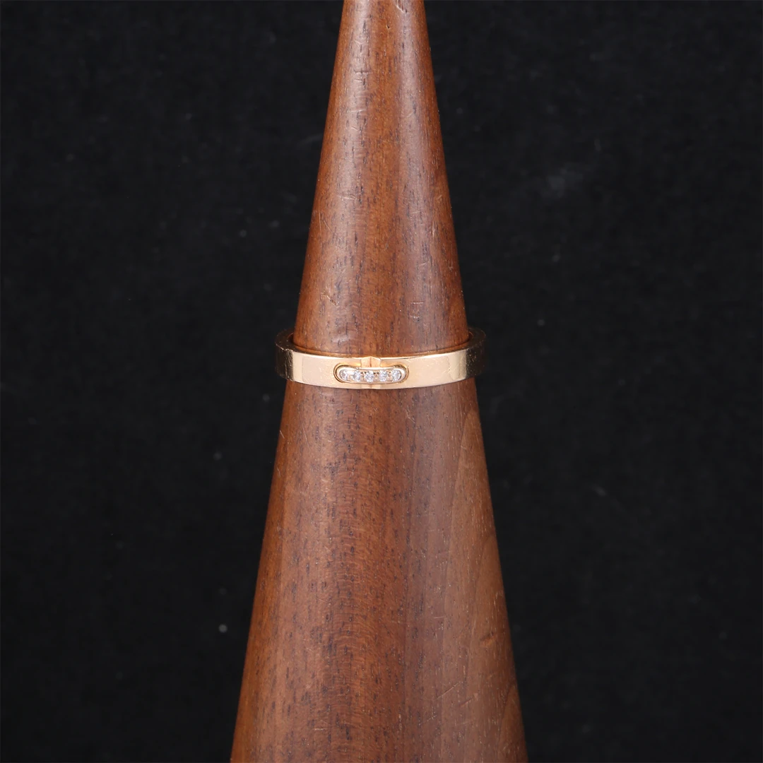 99新 Chaumet/尚美 佳珊专属P224085040 缘系一生 镶钻 戒指 52