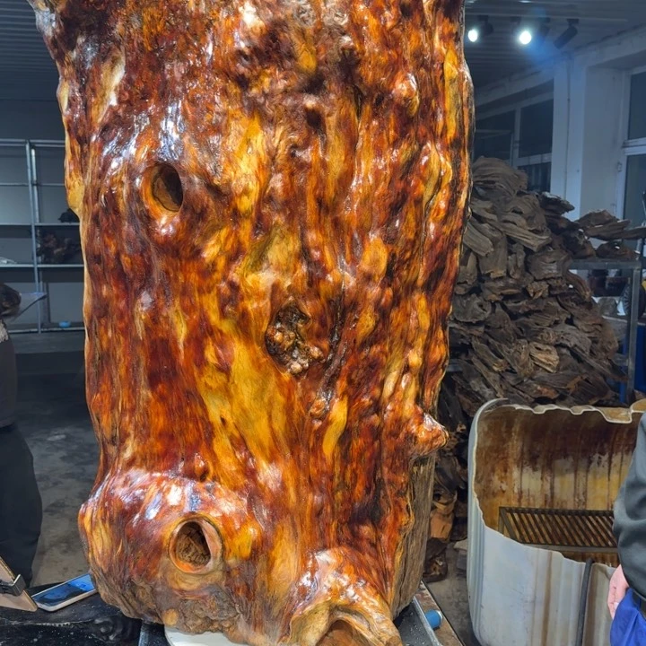 木神**木王一刀琥珀木78