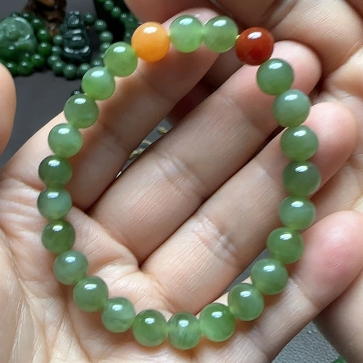 和田玉手链未镶嵌