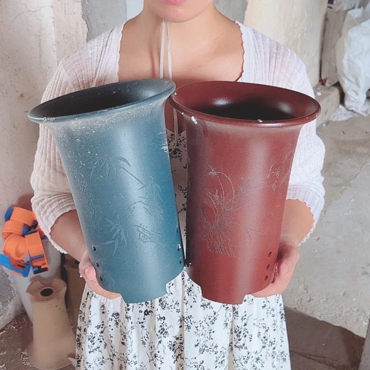 紫砂花盆宜兴紫砂精品花盆