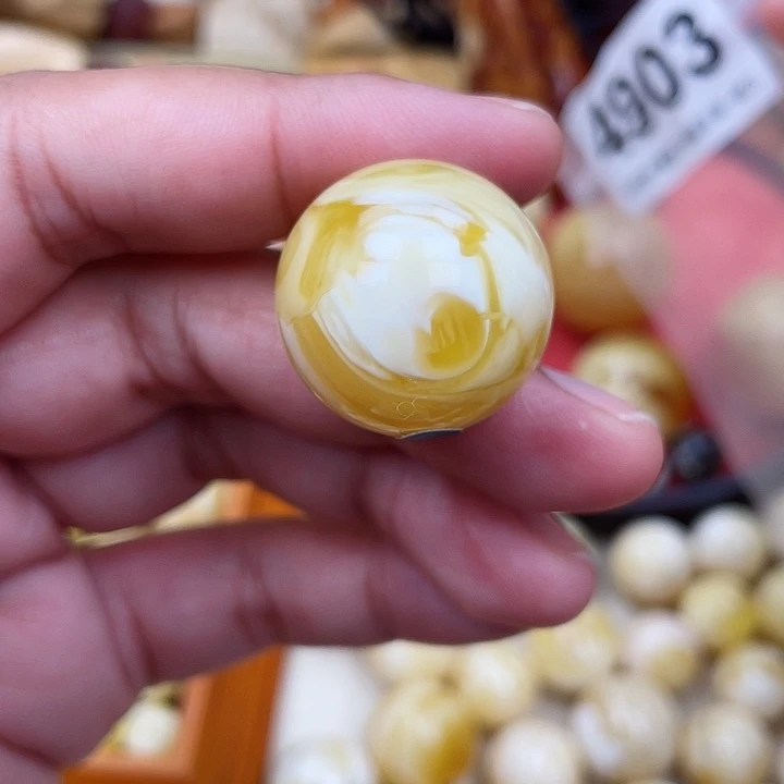 蜜蜡未镶嵌珠宝奇石粉23