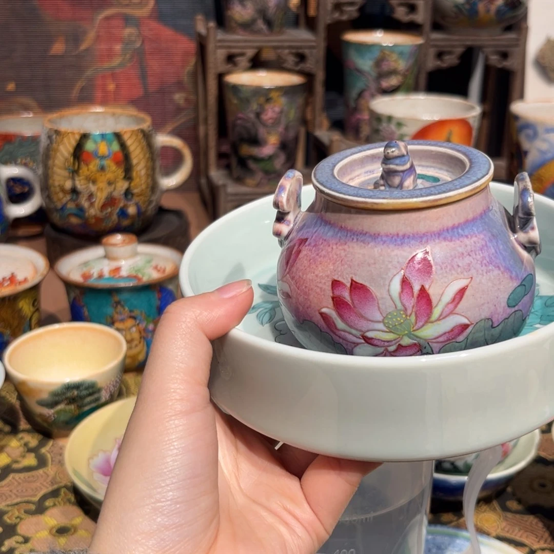 本***心景德镇手工手绘制作