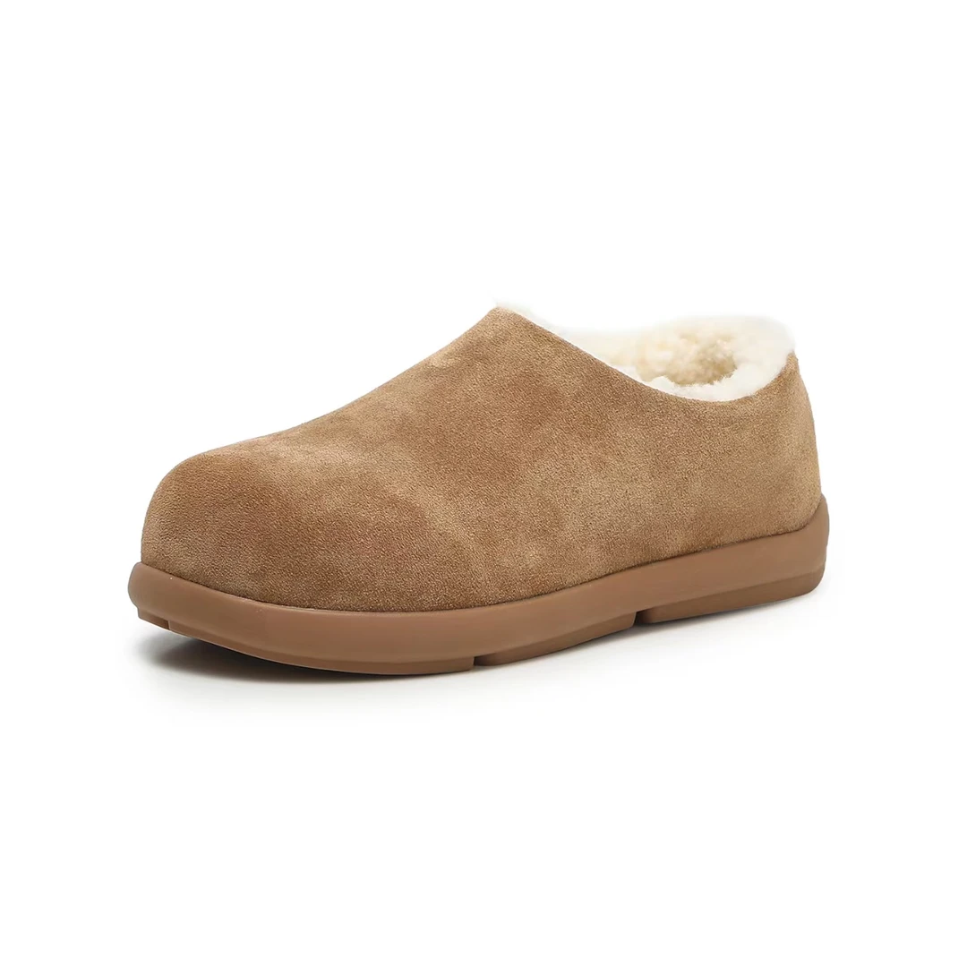 【全包小土豆】雪地靴舒适时尚防滑加绒保暖毛毛鞋皮毛一体河南桑坡