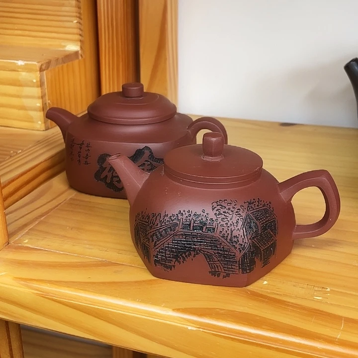 德***池紫砂茶壶宜兴紫砂