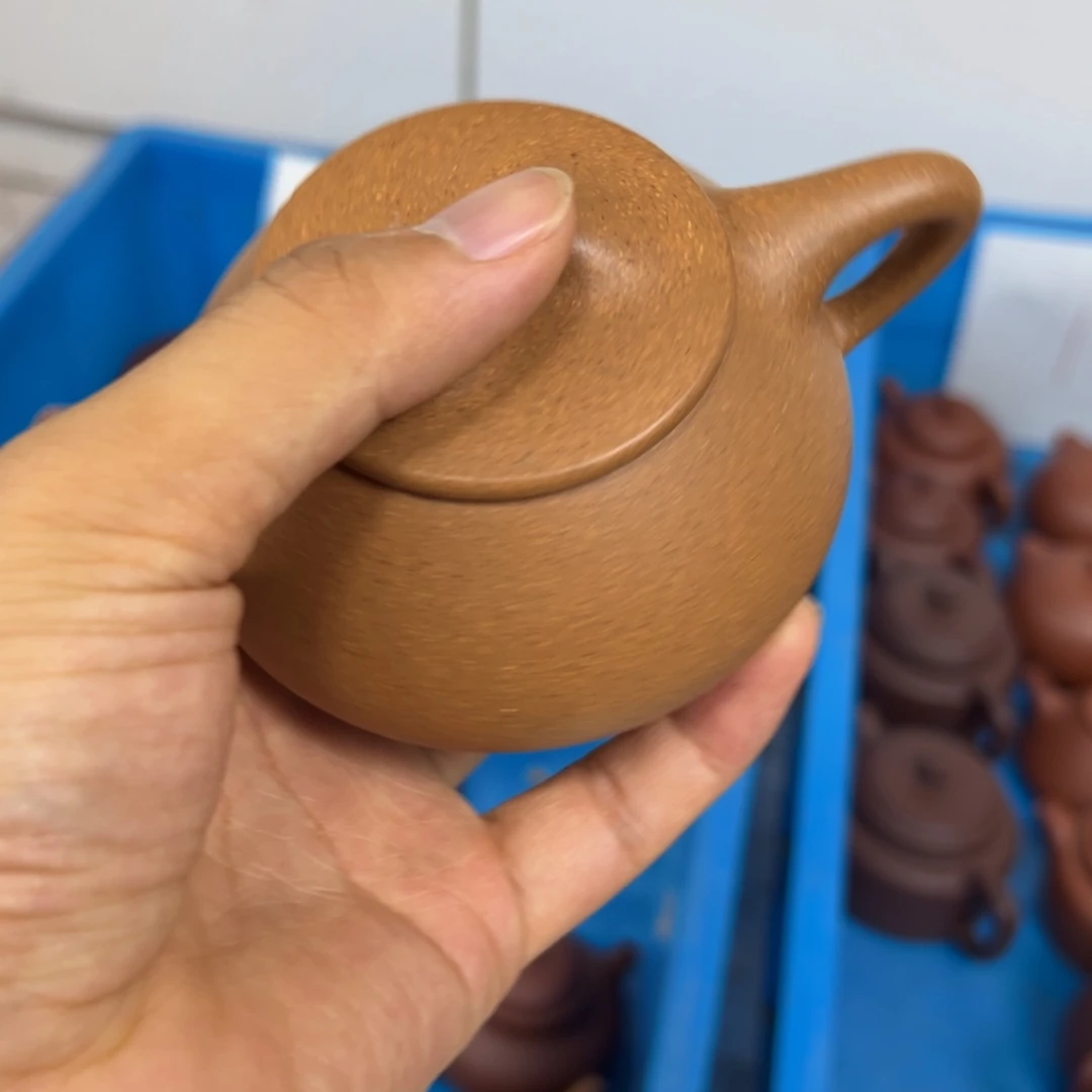 三***美茶壶紫砂石瓢微瑕160ccccc