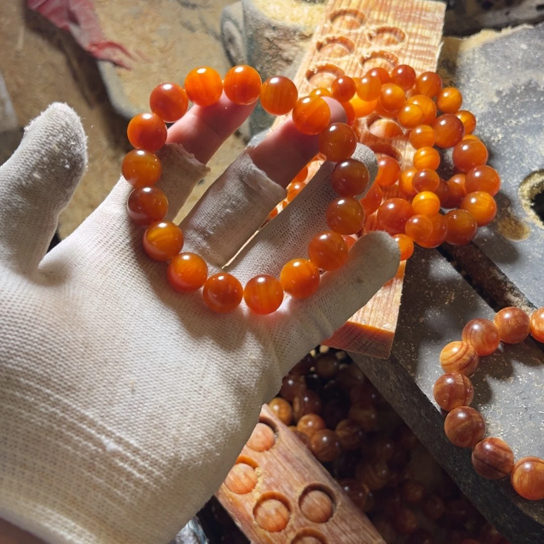 松木（琥珀木）手串/手链1.3高抛固化