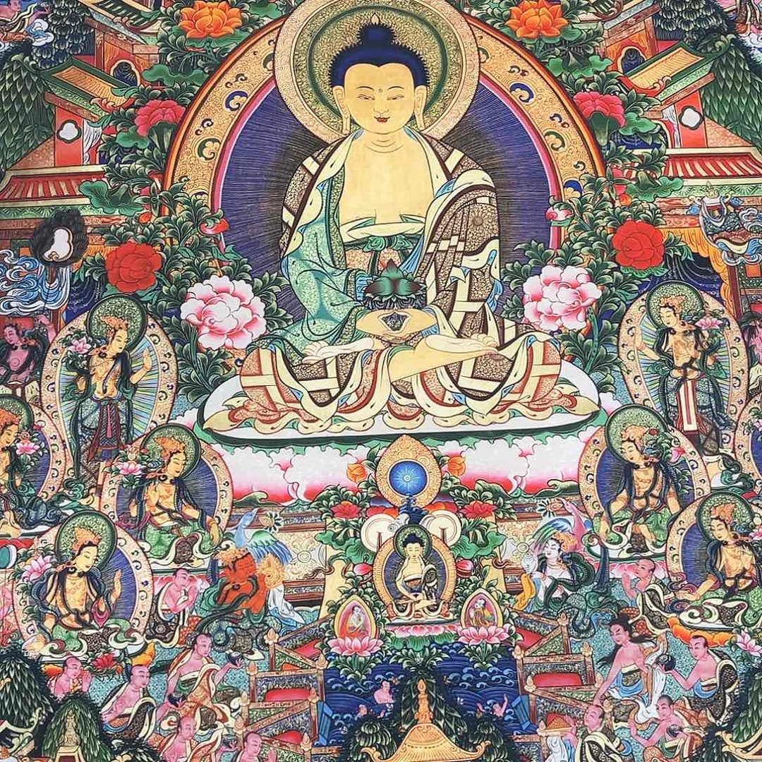 卷轴画唐卡精品原作