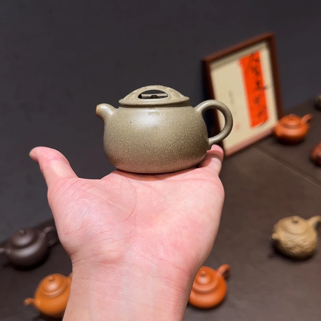 B***.茶壶紫砂青牛 松华青段 135cc