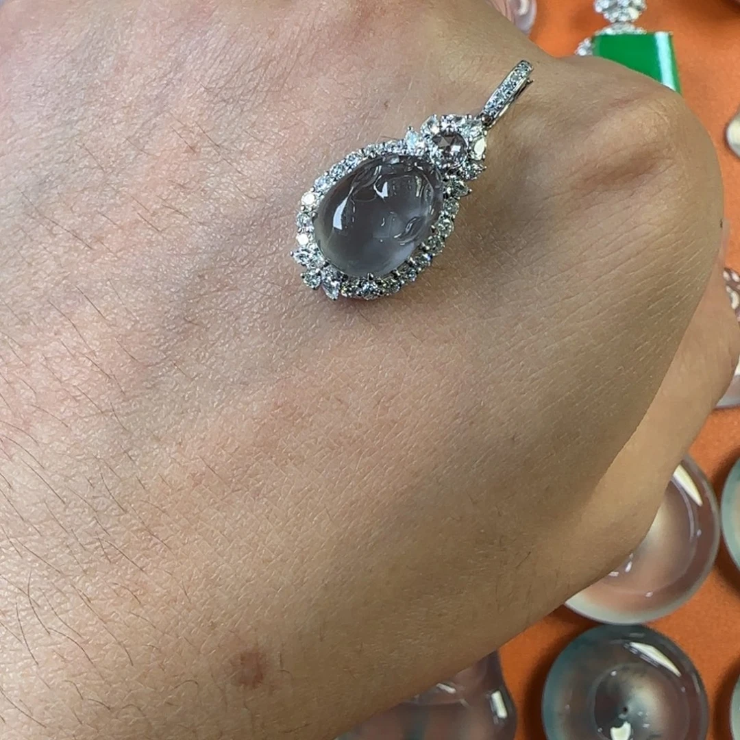 定制翡翠未镶嵌天然