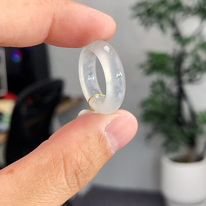 翡翠未镶嵌戒指9-10号