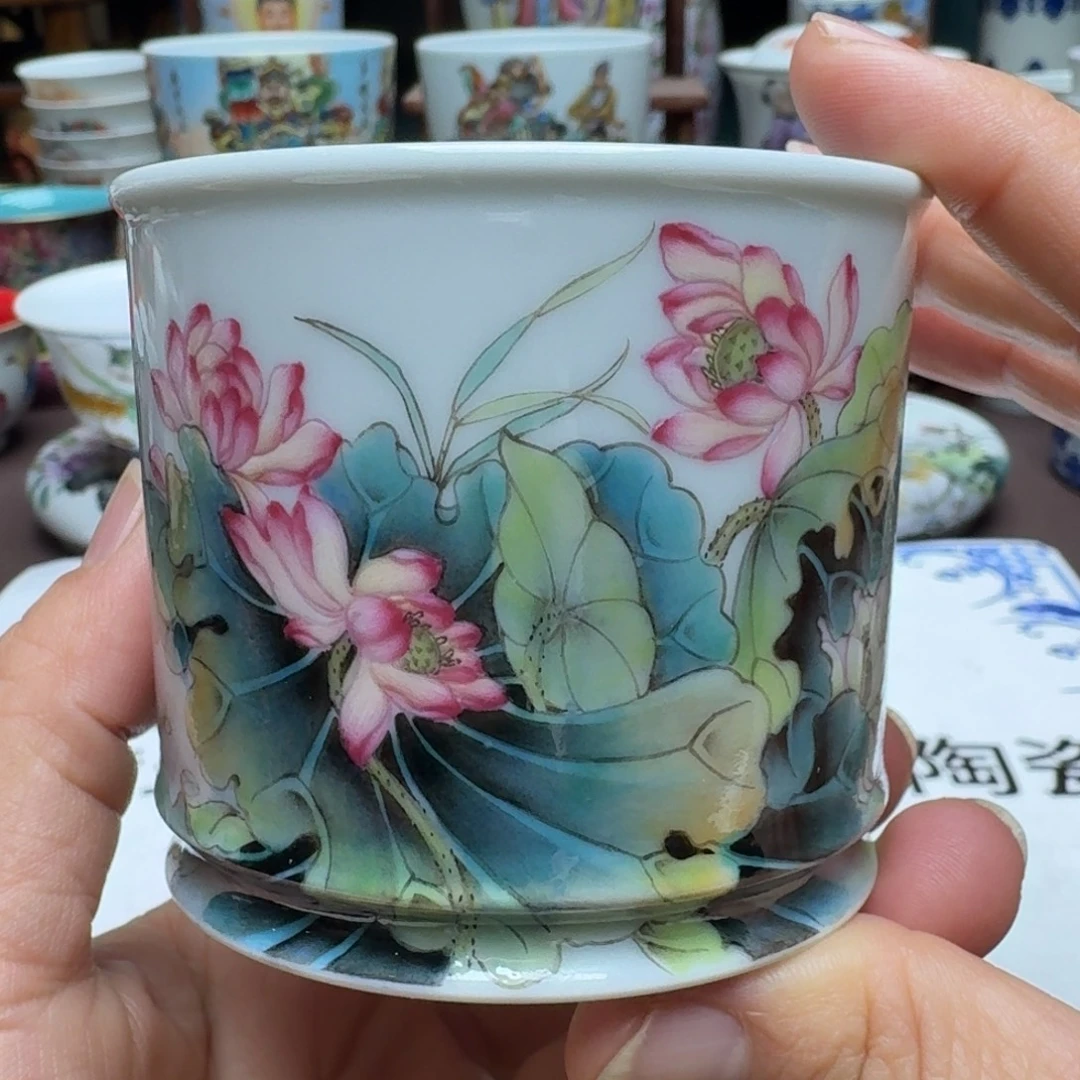 景德镇手工手绘展示