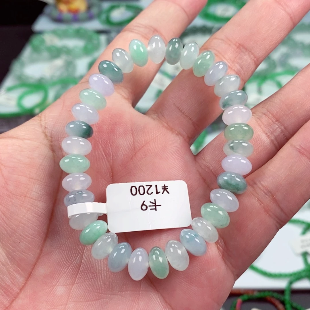 未镶嵌手链翡翠卡9