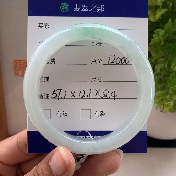未镶嵌手镯翡翠翡翠手镯57+