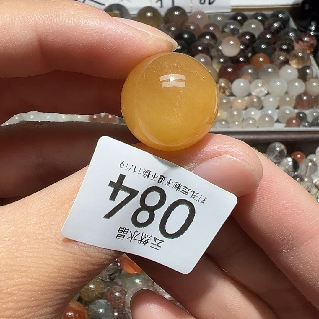 ****猪水晶14K金镶嵌珠宝半成品