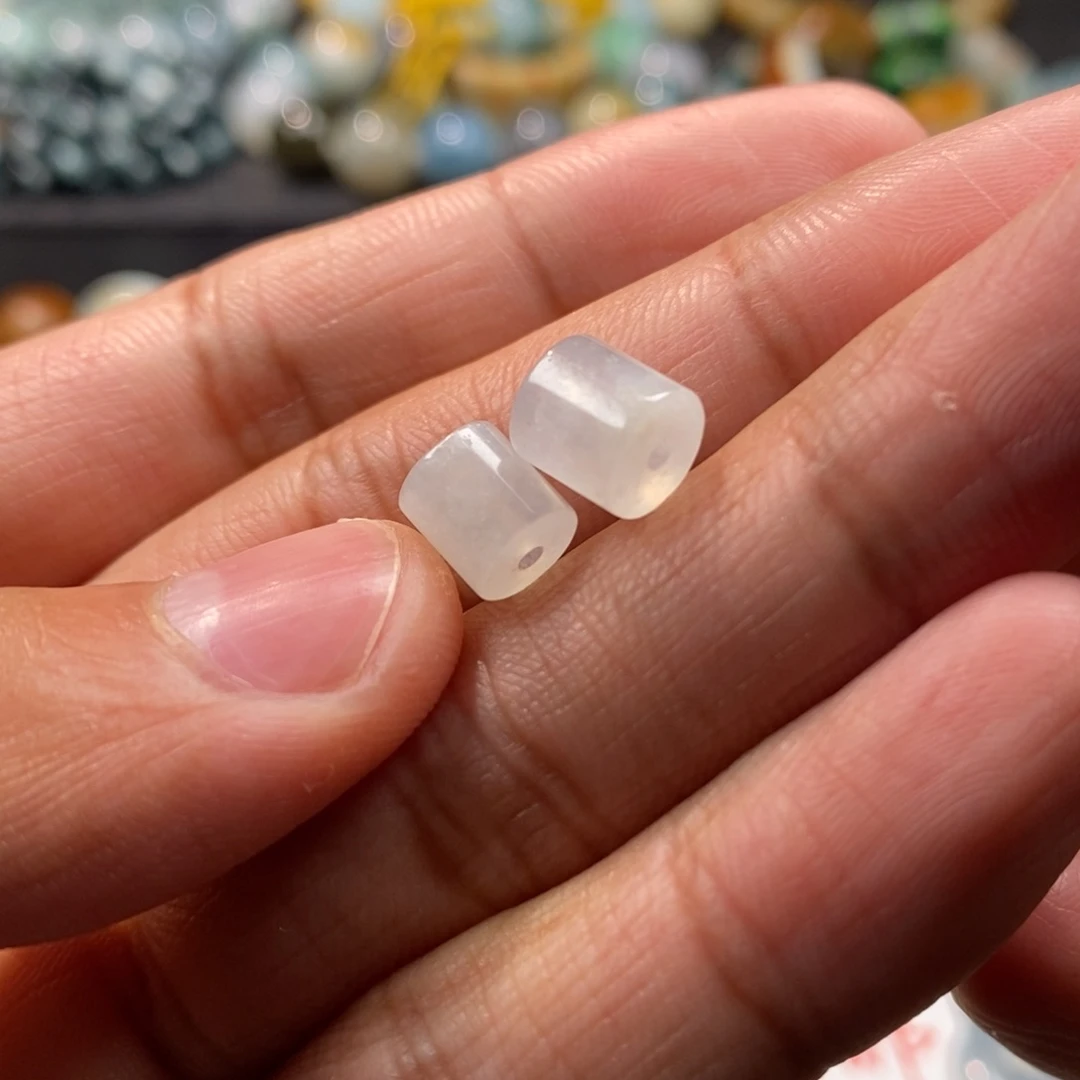 未镶嵌手链翡翠珠子