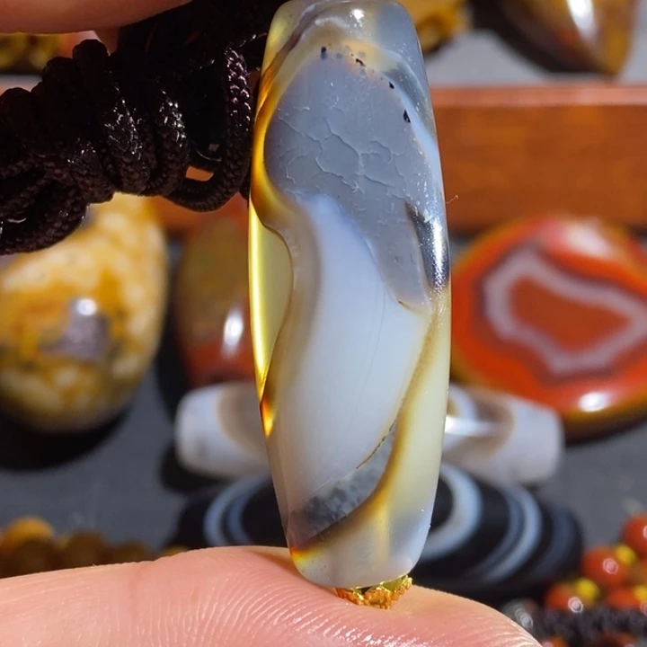玛瑙/玉髓未镶嵌颈饰