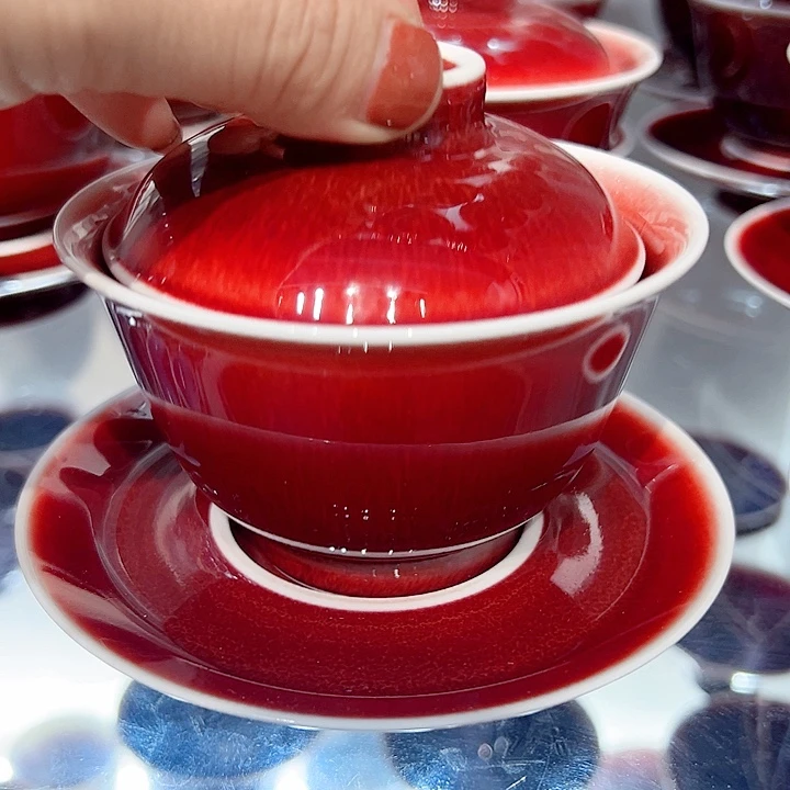 瓷片景德镇品艺轩郎红