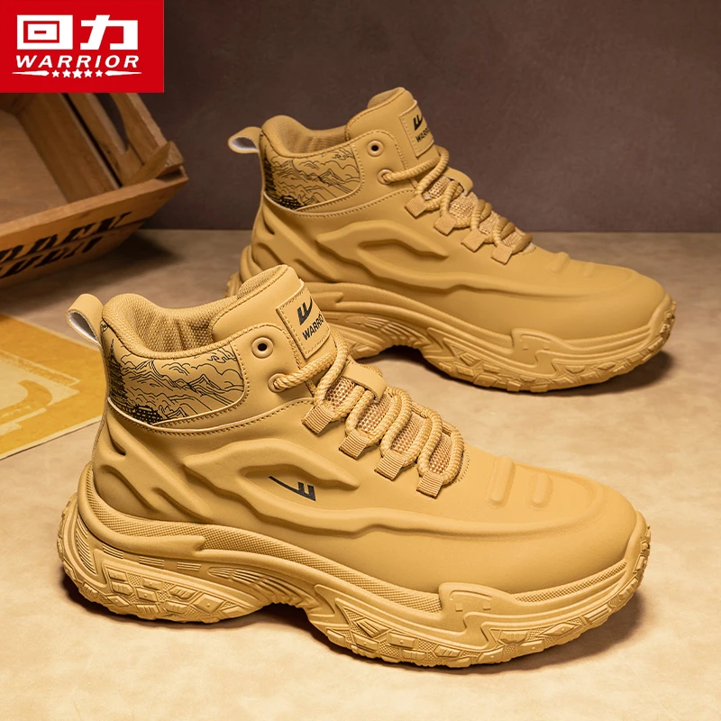 回力马丁靴2025新款秋季时尚百搭潮流厚底经典男士户外休闲工装靴