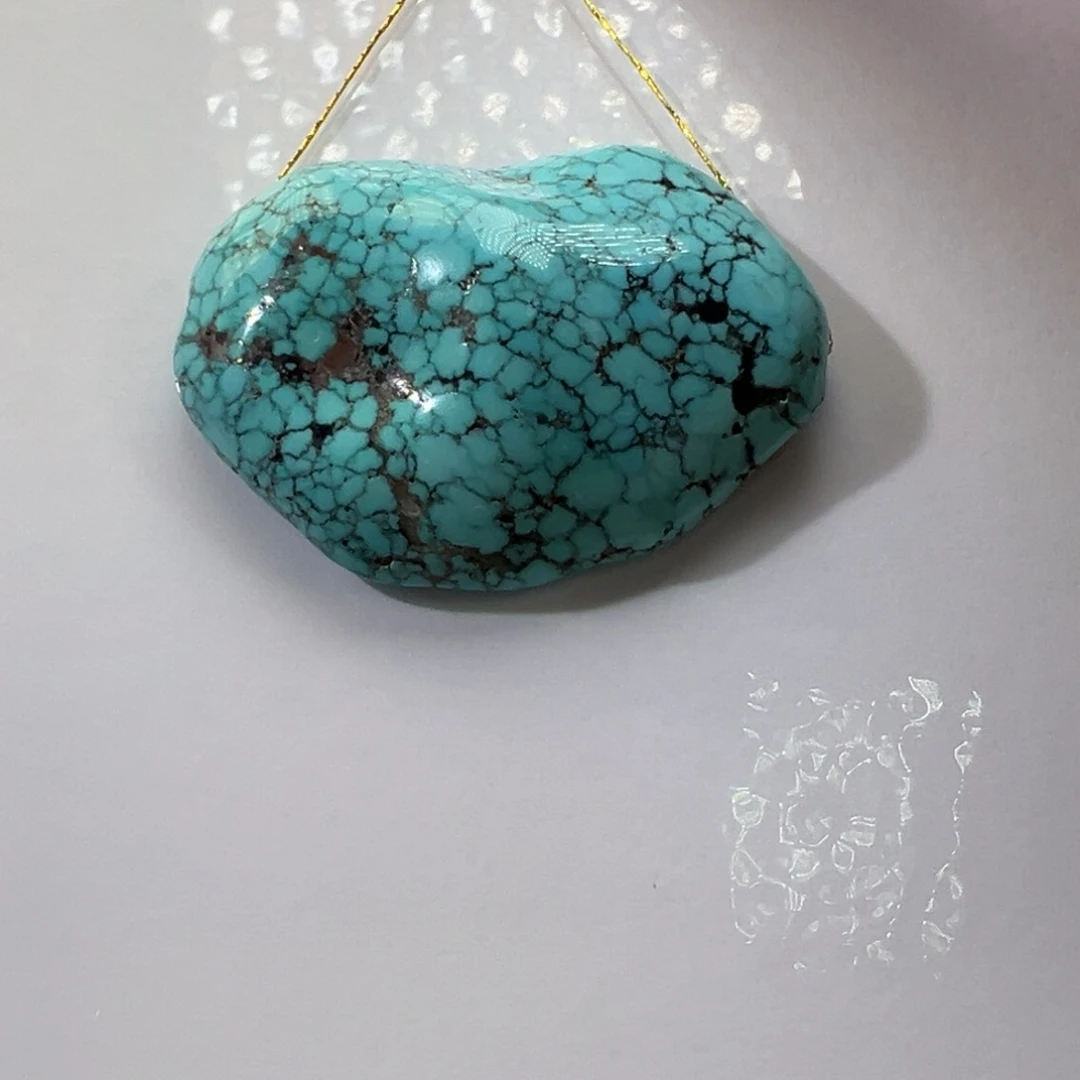 绿松石未镶嵌挂件