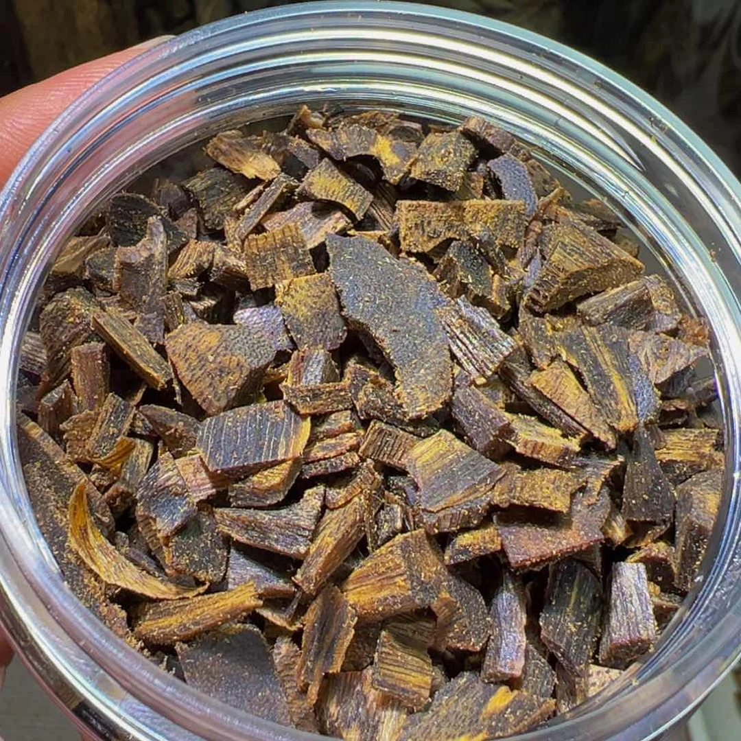 沉香手把件潮**起沉香奇楠紫罗兰沉水碎料57克