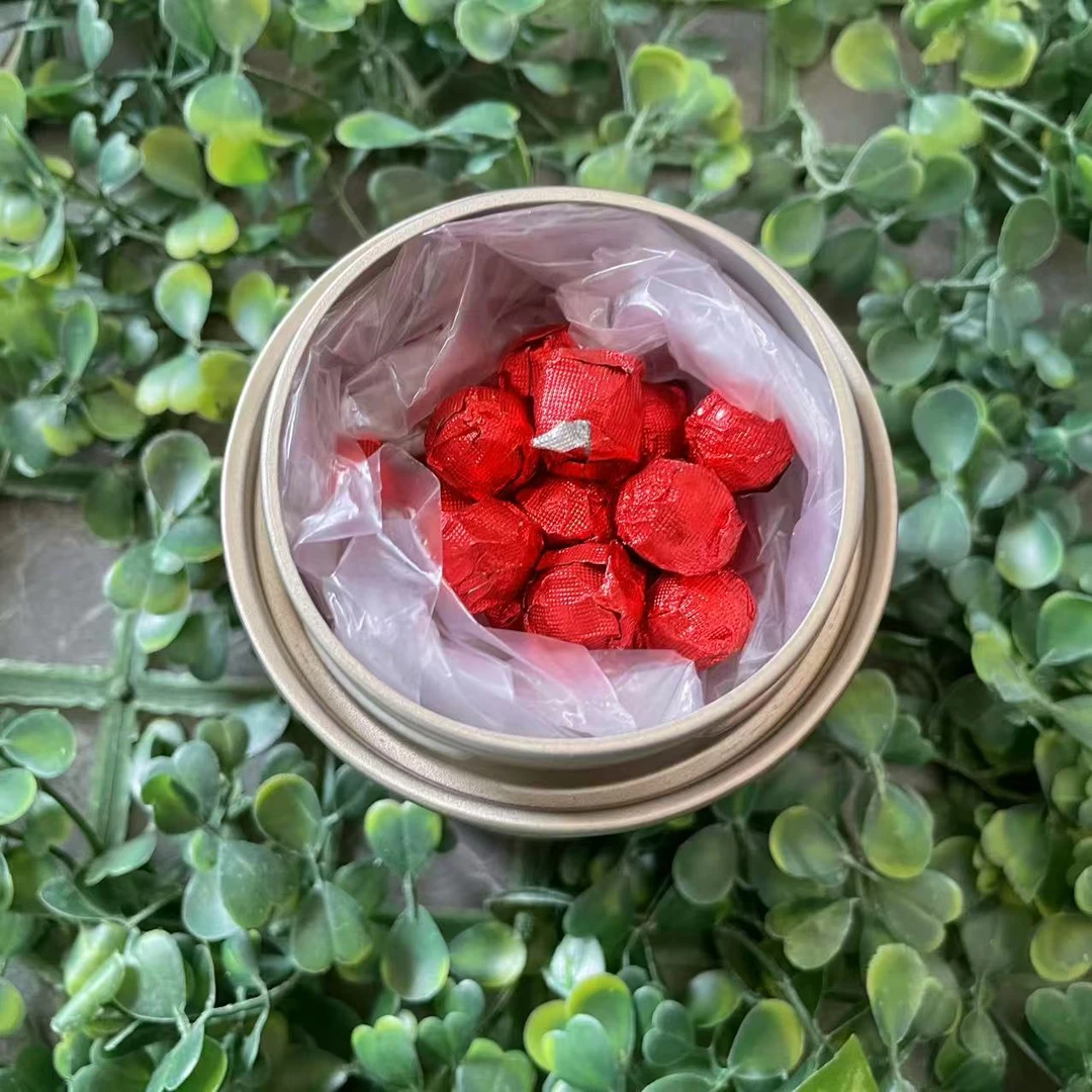 雨腾古茶 红R惊T“小GG”全T聚N环77g/罐 （9月22）