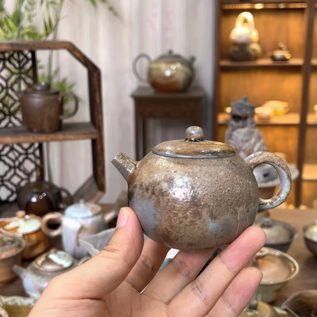 景德镇柴烧精品手工不饿