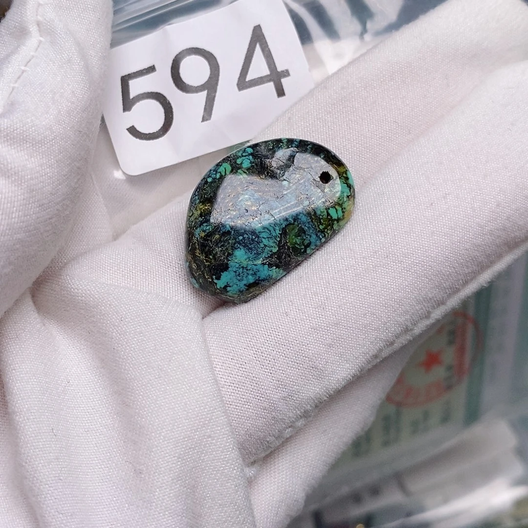 未镶嵌绿松石珠宝半成品