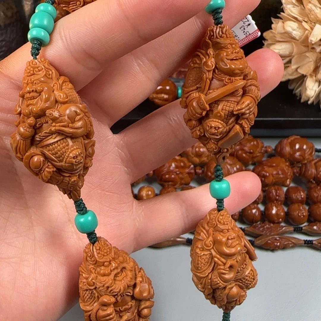 橄榄核手串/手链念恽 25四大天王