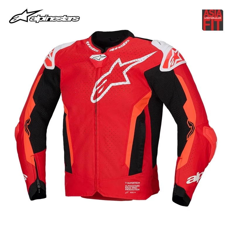 a星alpinestars夏季驼峰骑行服T-SUPERTECH AIR透气网眼防摔耐磨