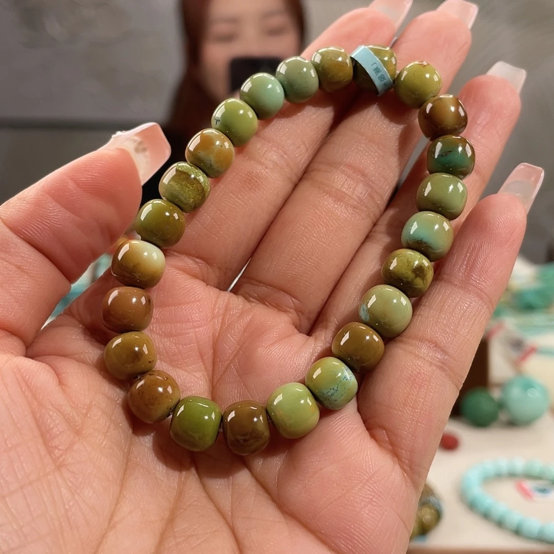 绿松石未镶嵌军绿卡8+