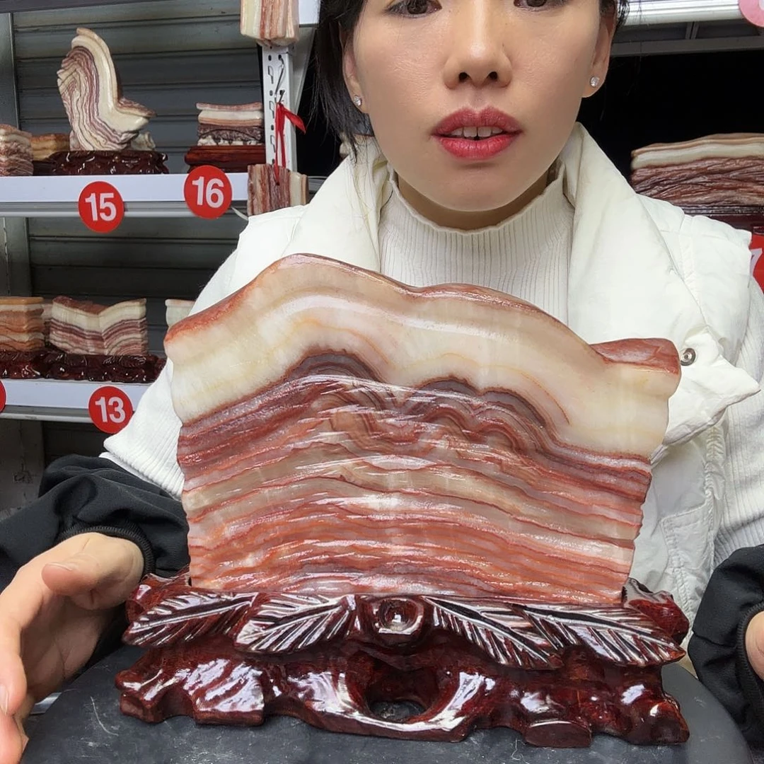 淄***胎石材广西天然猪肉石头