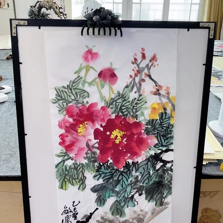 国画张圣敏先生纯手绘作品