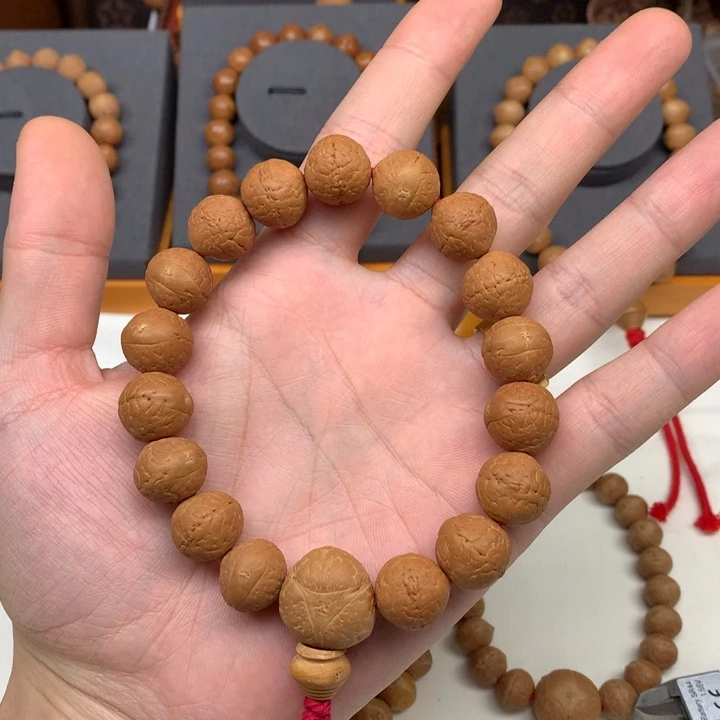 野***志凤眼菩提手串凤眼菩提手串小14左右尺寸D126