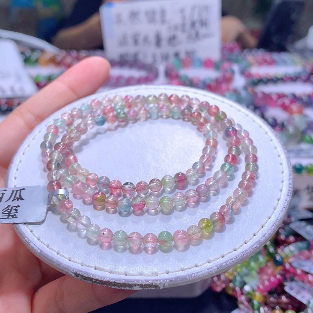 【闪购商品】未镶嵌手串碧玺4.6m