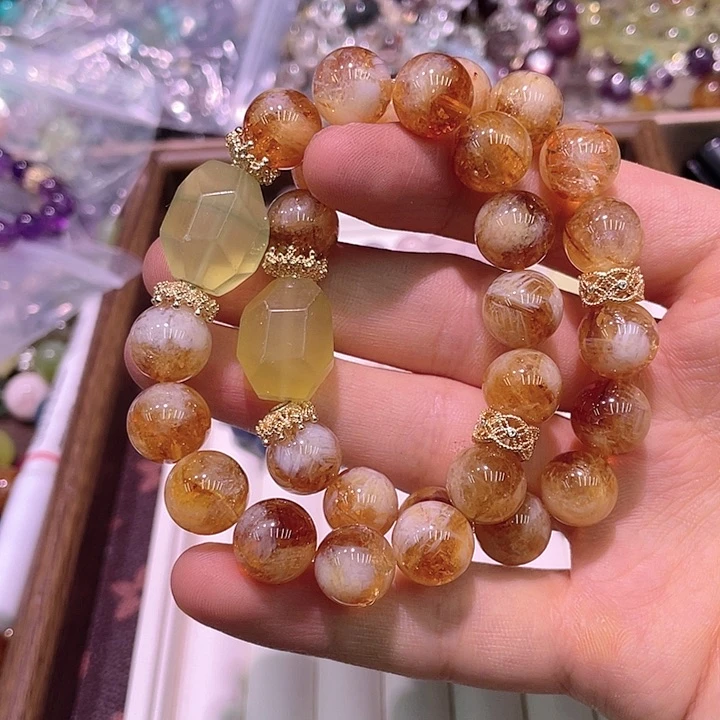 水晶手串未镶嵌042