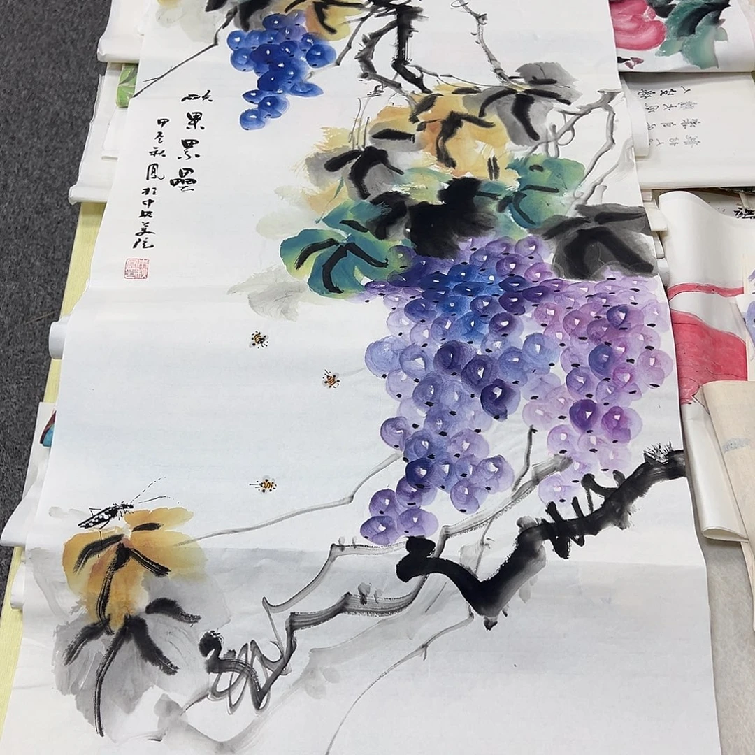 国画纯手绘国画作品欣赏