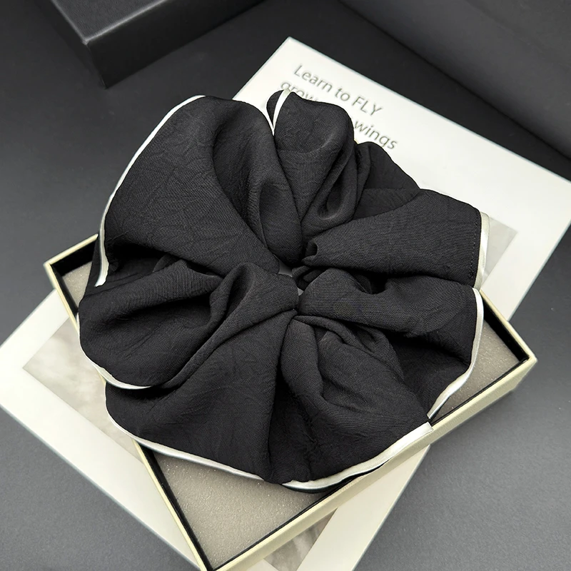 2025新款大肠发圈女高级感发绳法式优雅头绳头饰皮筋扎头绑发发饰