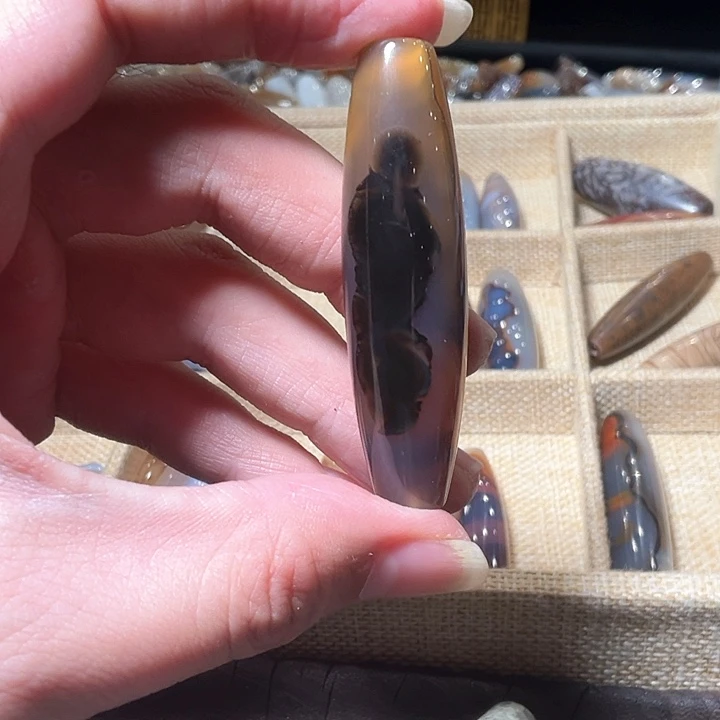 玛瑙/玉髓吊坠(不含链)未镶嵌