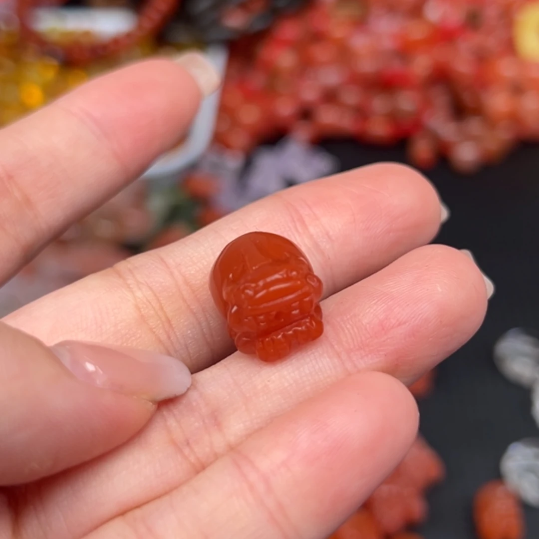 南红玛瑙未镶嵌吊坠(不含链)