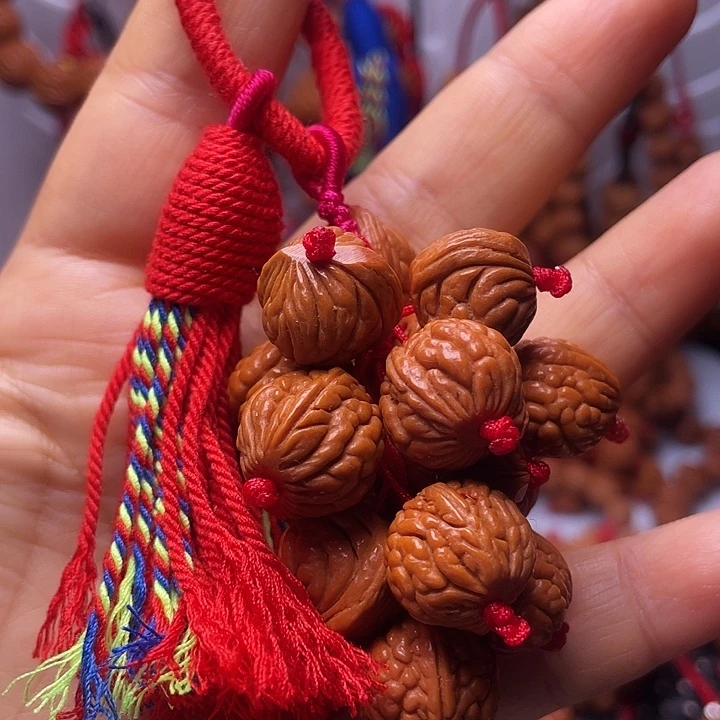 吊坠桃核龙纹桃枭