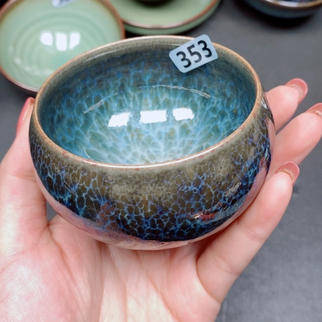茶盏建窑建盏主人杯353