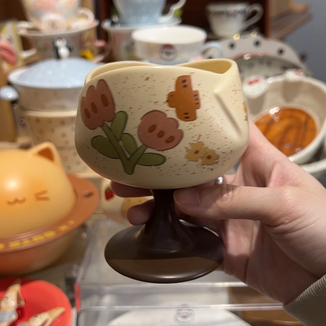 花苞高脚杯 鲜花款